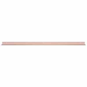 Plovoucí police Nástěnný 2 pcs Růžová 100 x 9 x 2,5 cm Ocel - obrázek 5