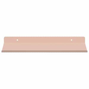 Plovoucí police Nástěnný 2 pcs Růžová 30 x 18 x 2,5 cm Ocel - obrázek 5