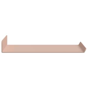 Plovoucí police Nástěnný 4 pcs Růžová 30 x 18 x 2,5 cm Ocel - obrázek 6