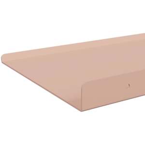 Plovoucí police Nástěnný 2 pcs Růžová 40 x 18 x 2,5 cm Ocel - obrázek 7