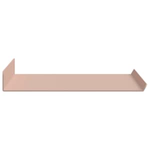 Plovoucí police Nástěnný 2 pcs Růžová 40 x 18 x 2,5 cm Ocel - obrázek 6
