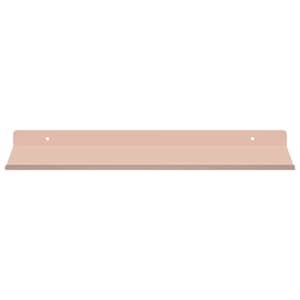 Plovoucí police Nástěnný 4 pcs Růžová 40 x 18 x 2,5 cm Ocel - obrázek 5