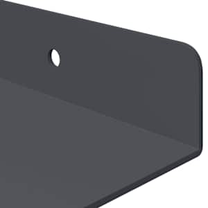 Plovoucí police Nástěnný 2 pcs Antracit 40 x 18 x 2,5 cm Ocel - obrázek 8