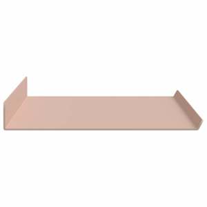 Plovoucí police Nástěnný 2 pcs Růžová 60 x 18 x 2,5 cm Ocel - obrázek 6
