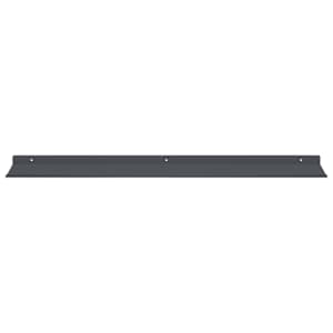 Plovoucí police Nástěnný 2 pcs Antracit 80 x 18 x 2,5 cm Ocel - obrázek 5