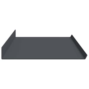 Plovoucí police Nástěnný 4 pcs Antracit 100 x 18 x 2,5 cm Ocel - obrázek 6