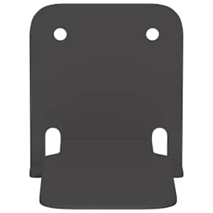 Plovoucí police s policí 24 pcs Černý 6 x 10,8 x 6,6 cm - obrázek 5