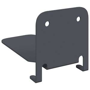Plovoucí police s policí 24 pcs Antracit 6 x 10,8 x 6,6 cm - obrázek 7