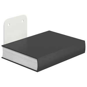 Plovoucí police s policí Nástěnný 24 pcs Bílý 6 x 10,8 x 6,6 cm - obrázek 3