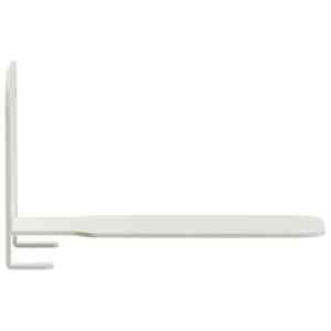Plovoucí police s policí Nástěnný 24 pcs Bílý 6 x 10,8 x 6,6 cm - obrázek 6