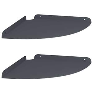 Plovoucí police s policí 2 pcs Antracit 30 x 30 x 2 cm - obrázek 2