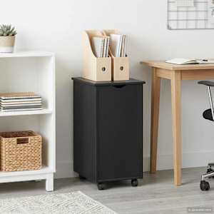 Gležnji kabinet Črna 34 x 39 x 65,5 cm Masivno borovo les