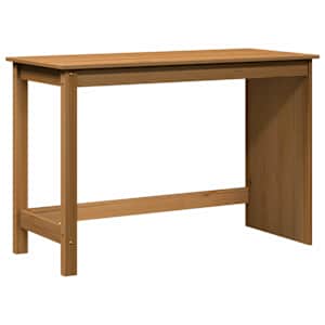 vidaXL Laud Meepruun 112 x 50 x 75 cm Kindel m&auml;nnipuidust