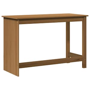 Stůl Medová hnědá 112 x 50 x 75 cm Masivní borovicové dřevo - obrázek 6