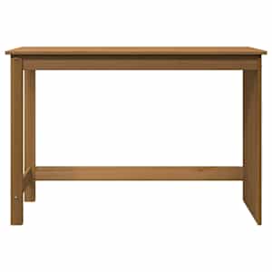Stůl Medová hnědá 112 x 50 x 75 cm Masivní borovicové dřevo - obrázek 4