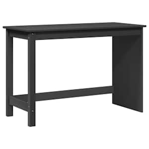 vidaXL Laud Hall 112 x 50 x 75 cm Kindel m&auml;nnipuidust