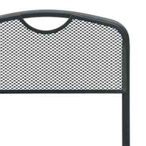 Zahradní křesla 2 pcs Antracit 52,5 x 46 x 82 cm Železo - obrázek 5
