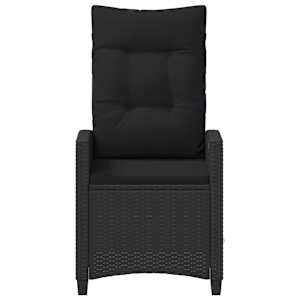 Zahradní křeslo 2 pcs Černá 56 x 64 x 94 cm Ocel a polyester - obrázek 5