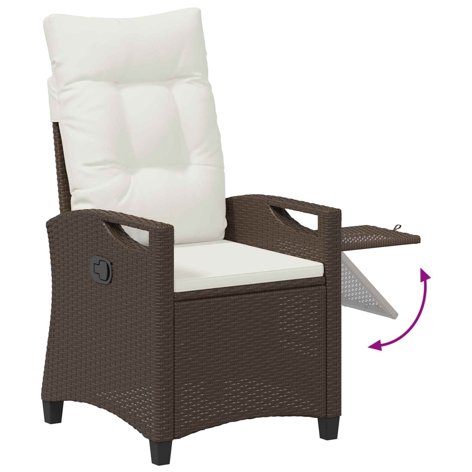 Лежанки за градина 56 x 60 x 112 см стомана - Image 10