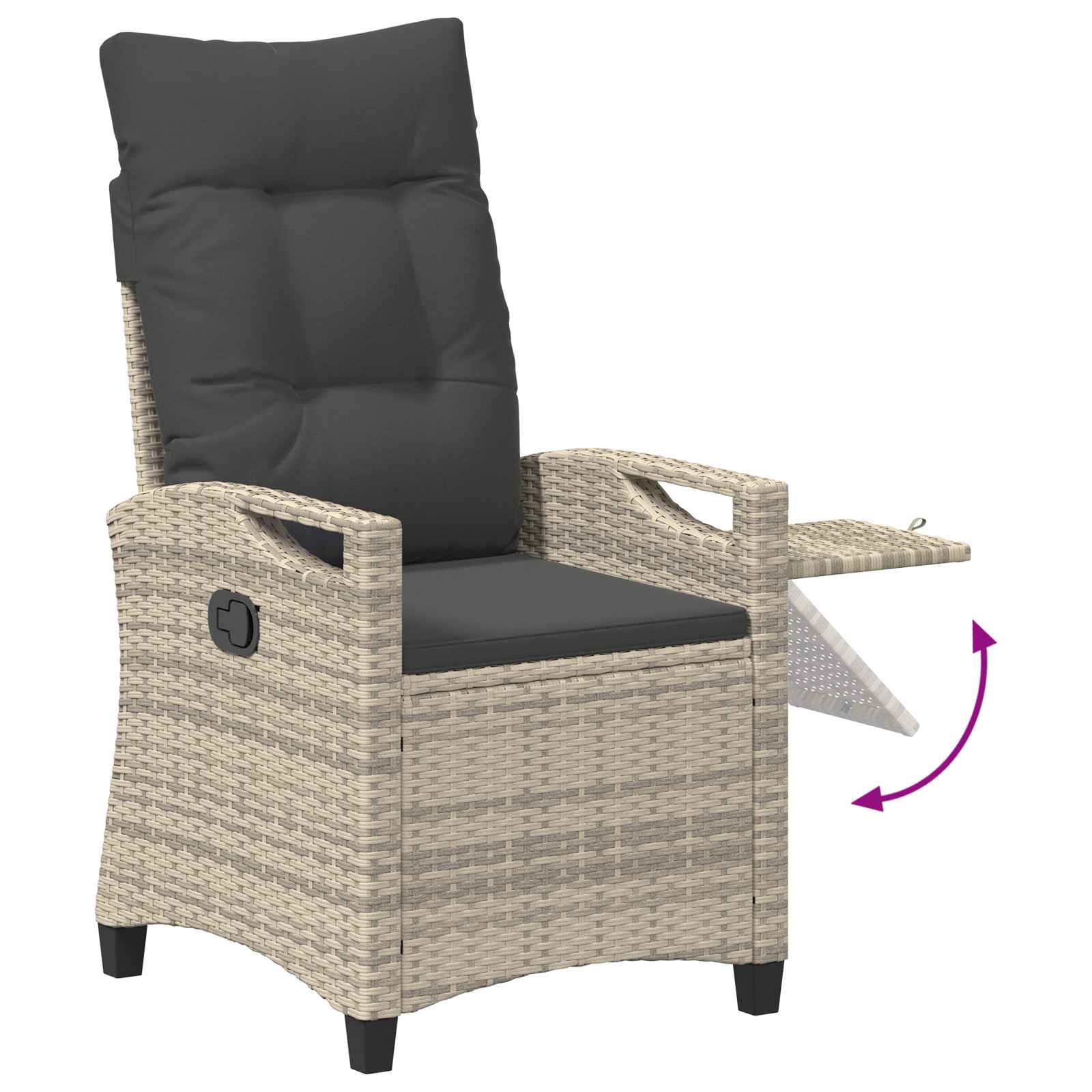 Лежанки за градина 56 x 60 x 112 см стомана - Image 10