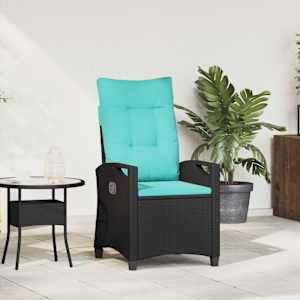 Ležeči vrtni stol 56 x 60 x 112 cm jeklo