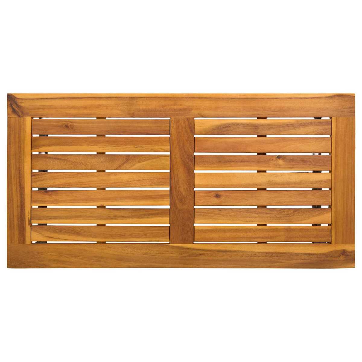 Udendørs Bord 80 x 40 x 40 cm Stål og Polyrattan - Billede 8