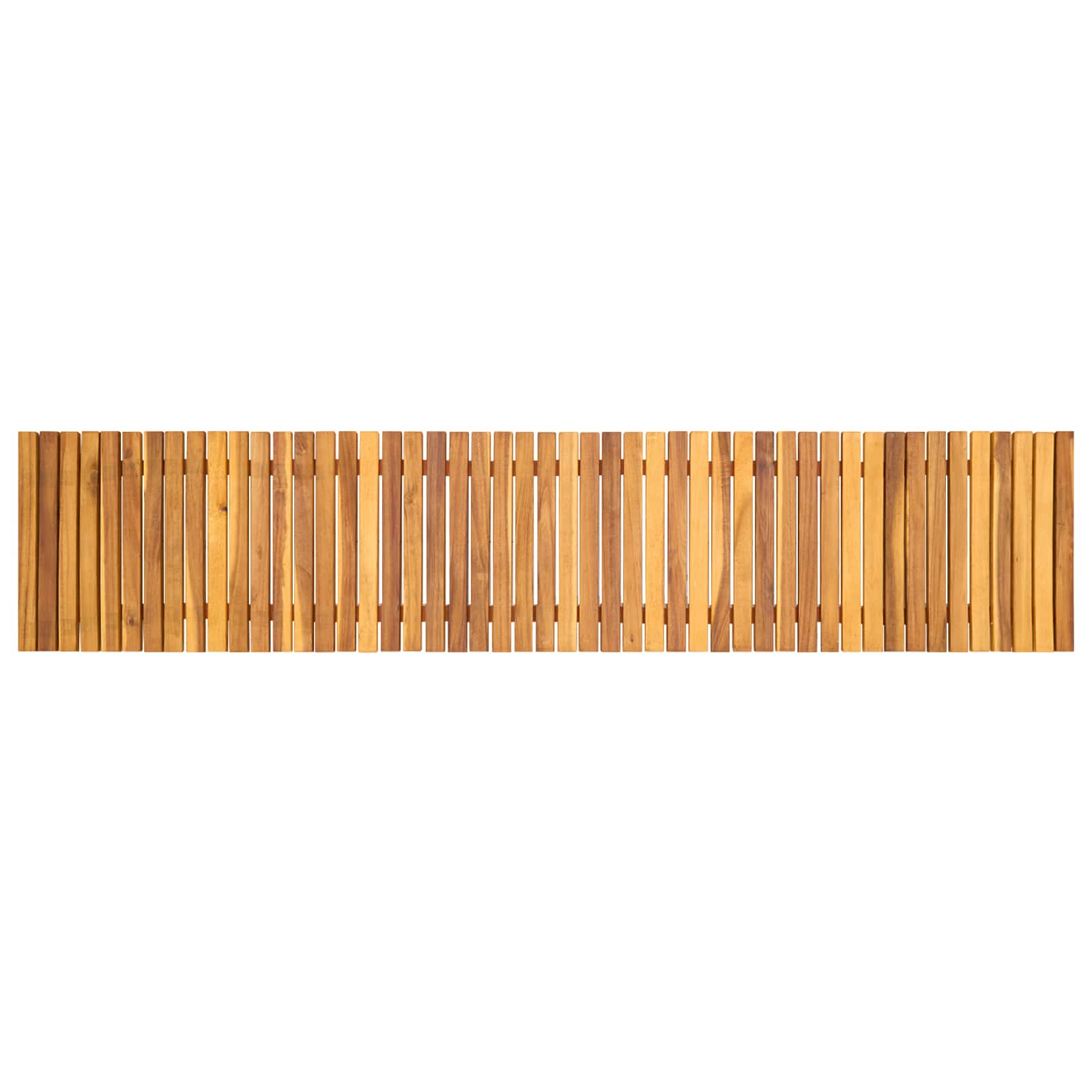 Tuinpad Naturel 200 x 40 cm Massief Acaciahout image 5