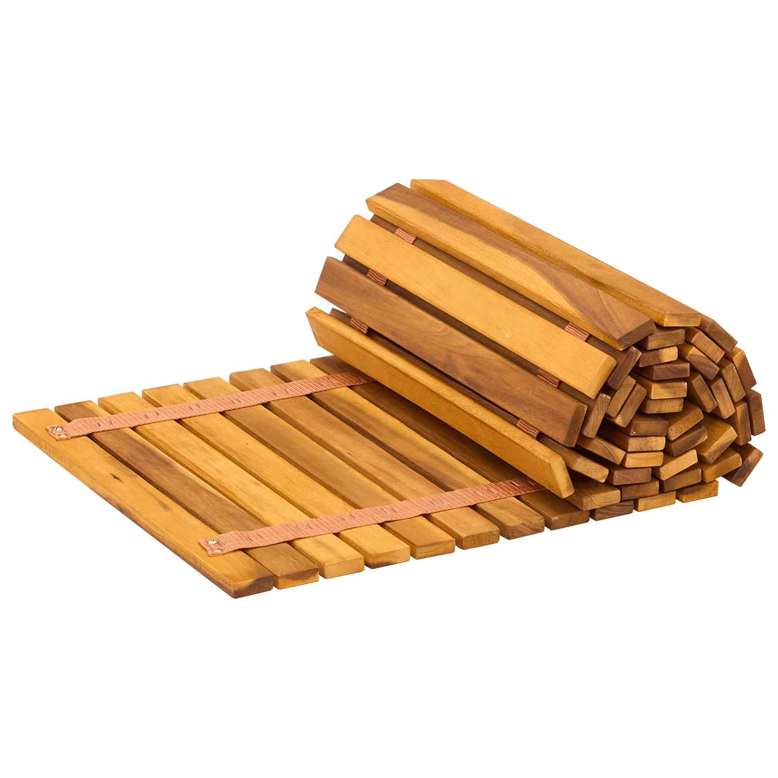 Tuinpad 3 st Naturel 200 x 40 cm Massief Acaciahout image 3