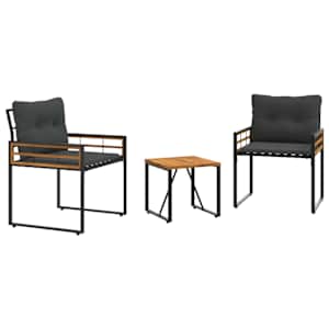 vidaXL V&auml;lis m&ouml;&ouml;bli komplekt 3 tk H&auml;marhall