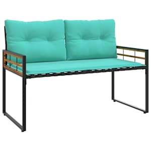 vidaXL Puitkiht Pink 114 x 55 x 77 cm T&uuml;rkiis Ristk&uuml;lik