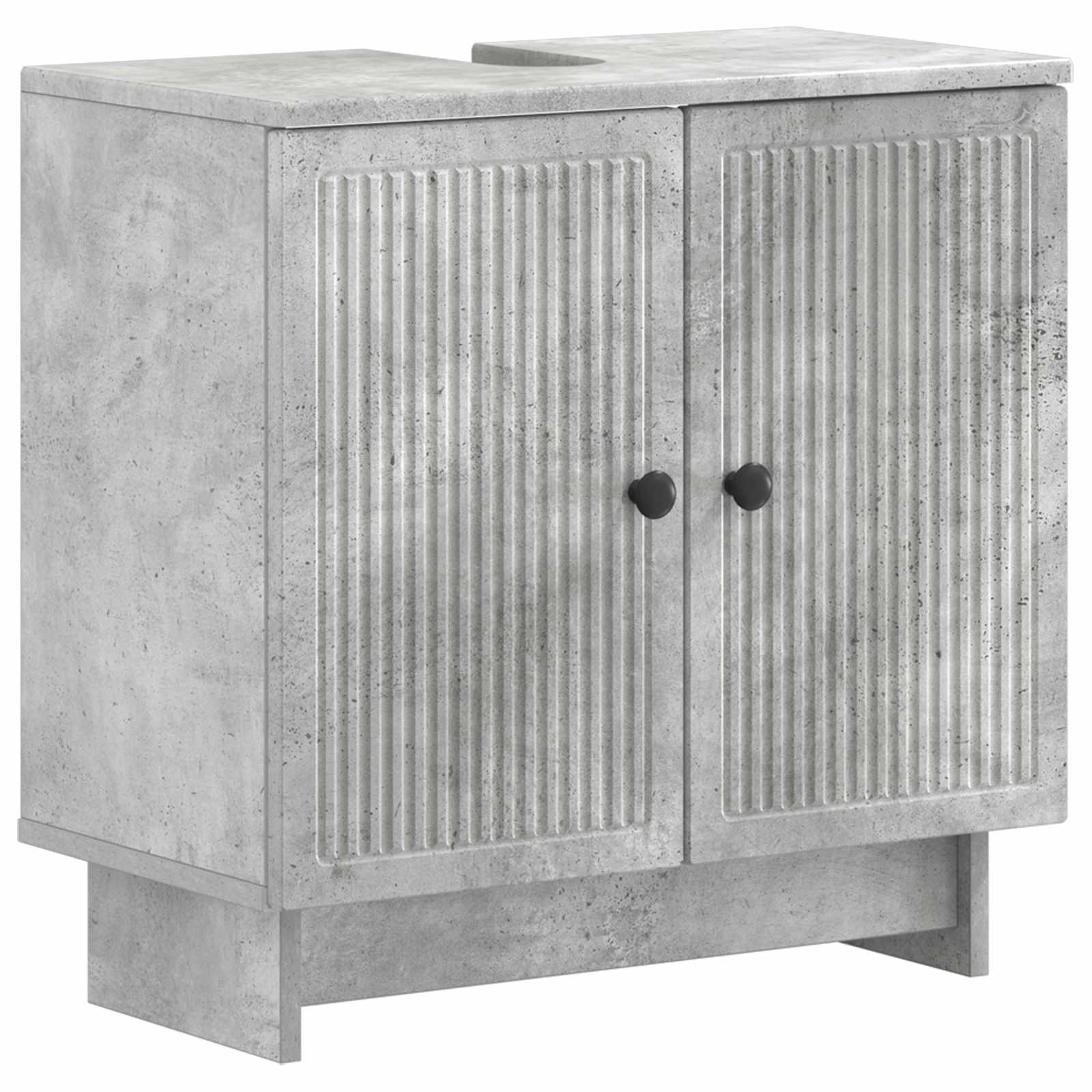 Kylpyhuoneen allaskaappi EDE Betoninharmaa 59,5 x 31,5 x 59 cm