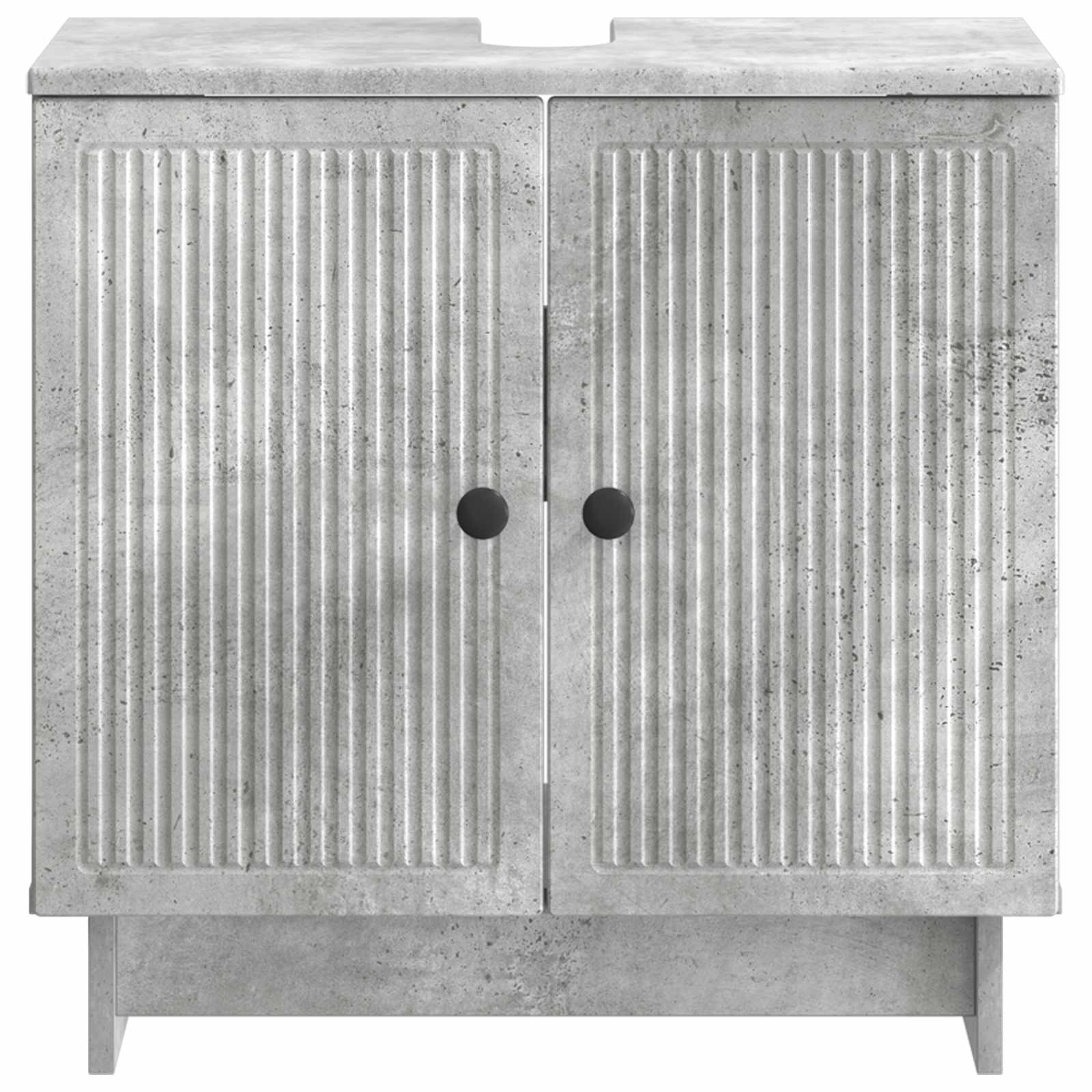 Kylpyhuoneen allaskaappi EDE Betoninharmaa 59,5 x 31,5 x 59 cm - Image 3