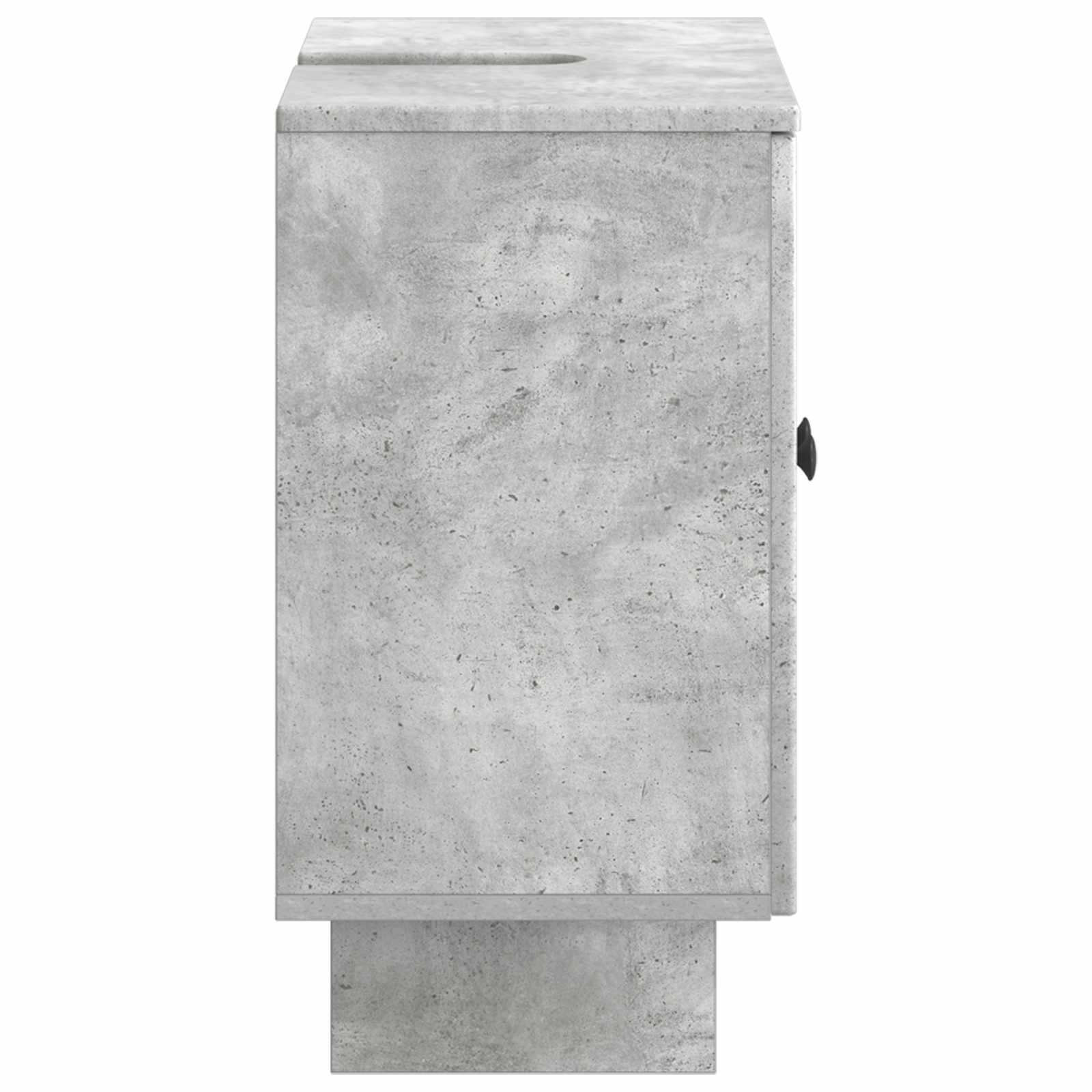 Kylpyhuoneen allaskaappi EDE Betoninharmaa 59,5 x 31,5 x 59 cm - Image 4