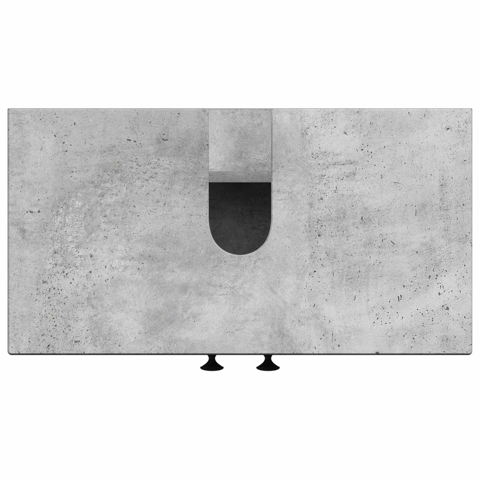 Kylpyhuoneen allaskaappi EDE Betoninharmaa 59,5 x 31,5 x 59 cm - Image 6