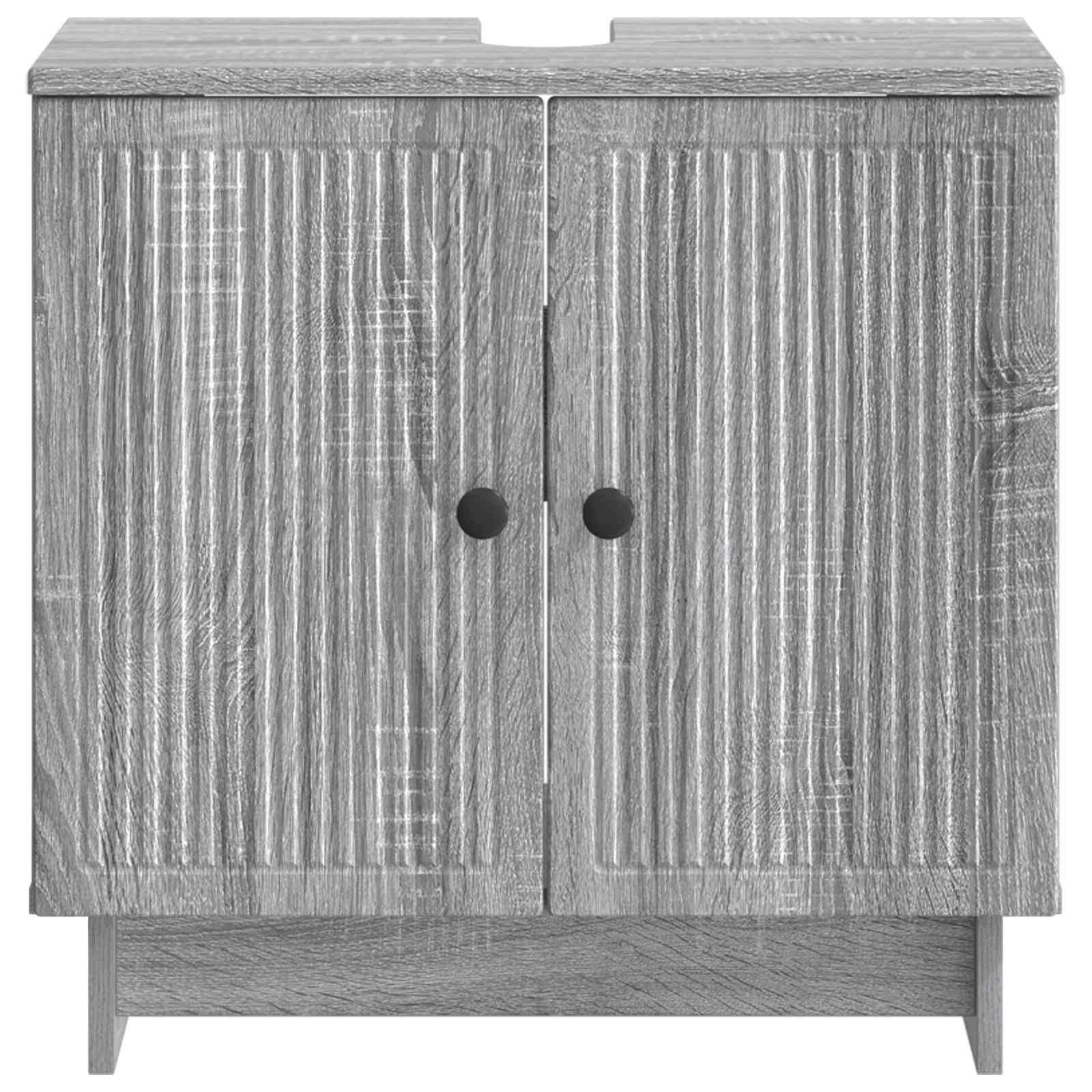 Kylpyhuoneen allaskaappi EDE Harmaa Sonoma 59,5 x 31,5 x 59 cm - Image 3