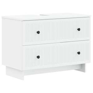 vidaXL Vannitoa kraanikausi kapp EDE Valge 82 x 41 x 59 cm Tehispuit