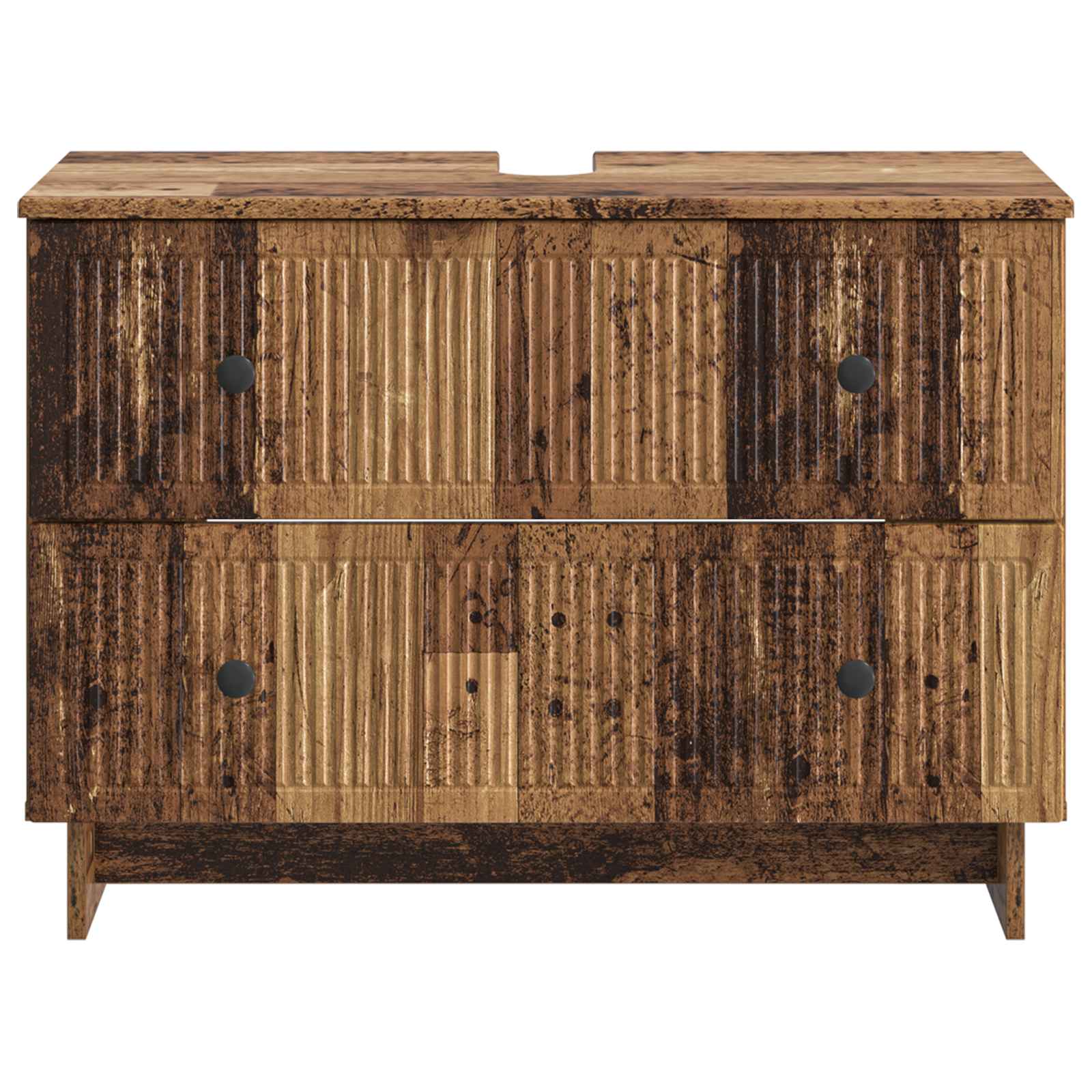 Kylpyhuoneen allaskaappi EDE Vanha puu 82 x 41 x 59 cm - Image 3
