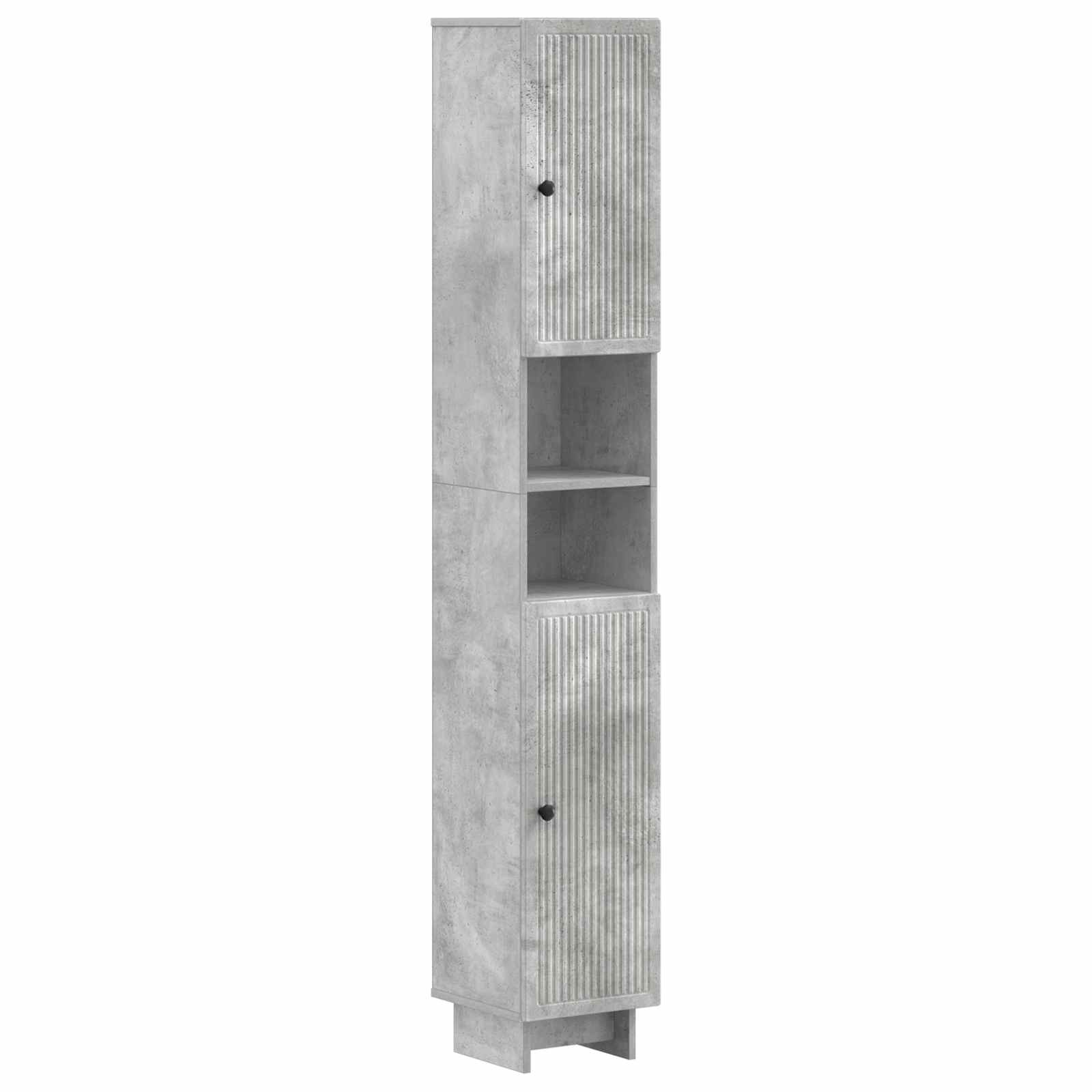 Badkamerkast met Open Plank EDE Betongrijs 30 x 31 x 190 cm – afbeelding 1