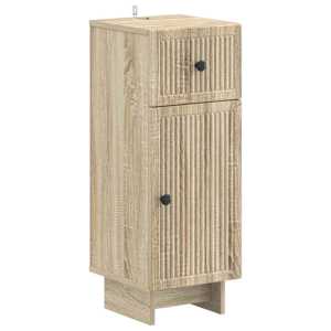vidaXL Vannitoa hoiukapp EDE Sonoma tamm 30 x 31 x 80 cm Tehispuit