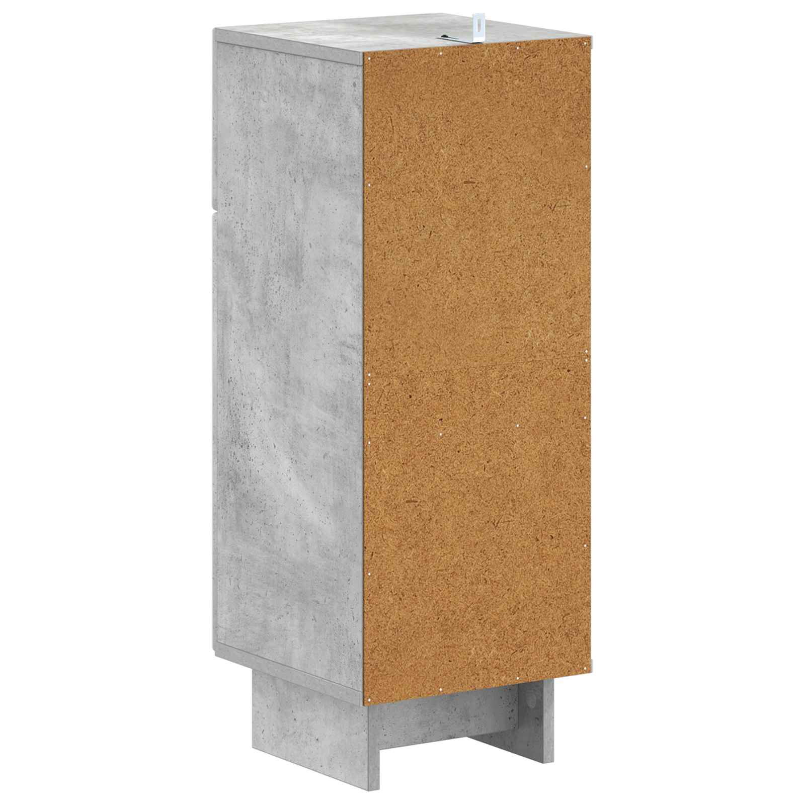 Armario de Almacenamiento para Baño EDE Gris Hormigón 6