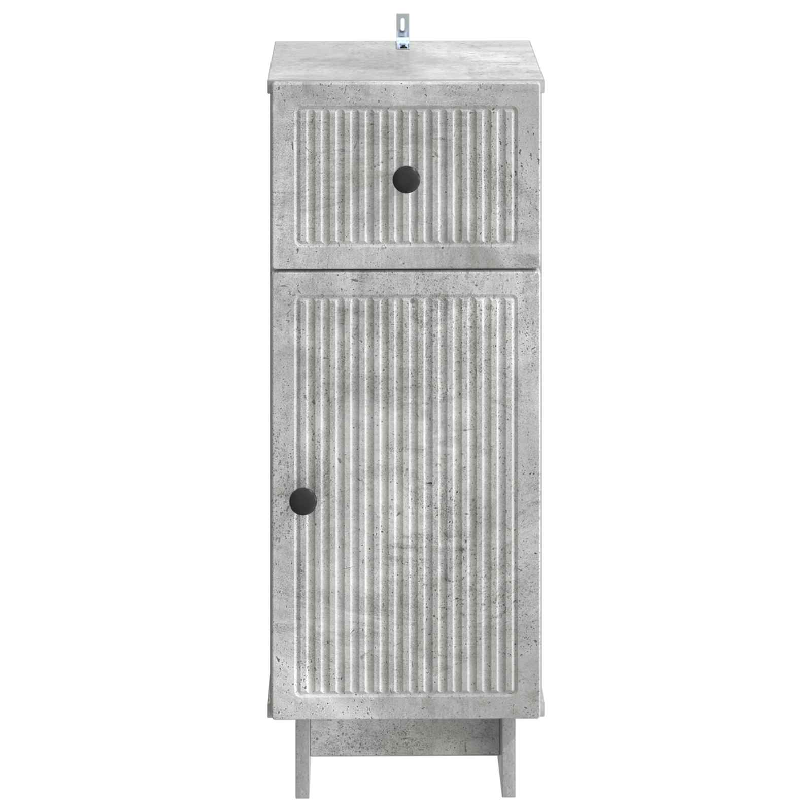 Шкаф за баня EDE Бетонно сиво 30 x 31 x 80 см — изображение 3