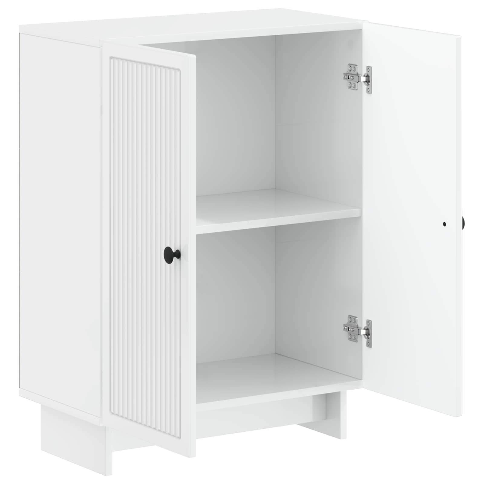 Шкаф за баня EDE Бял гланц 59,5 x 31 x 80 см — изображение 2
