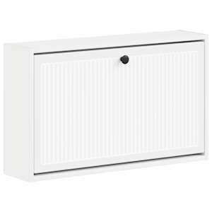 vidaXL Seinale kinnitatav jalan&otilde;ude kapp EDE 71 x 17 x 43 cm Tehispuit
