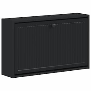vidaXL Seinale kinnitatav jalan&otilde;ude kapp EDE 71 x 17 x 43 cm Tehispuit