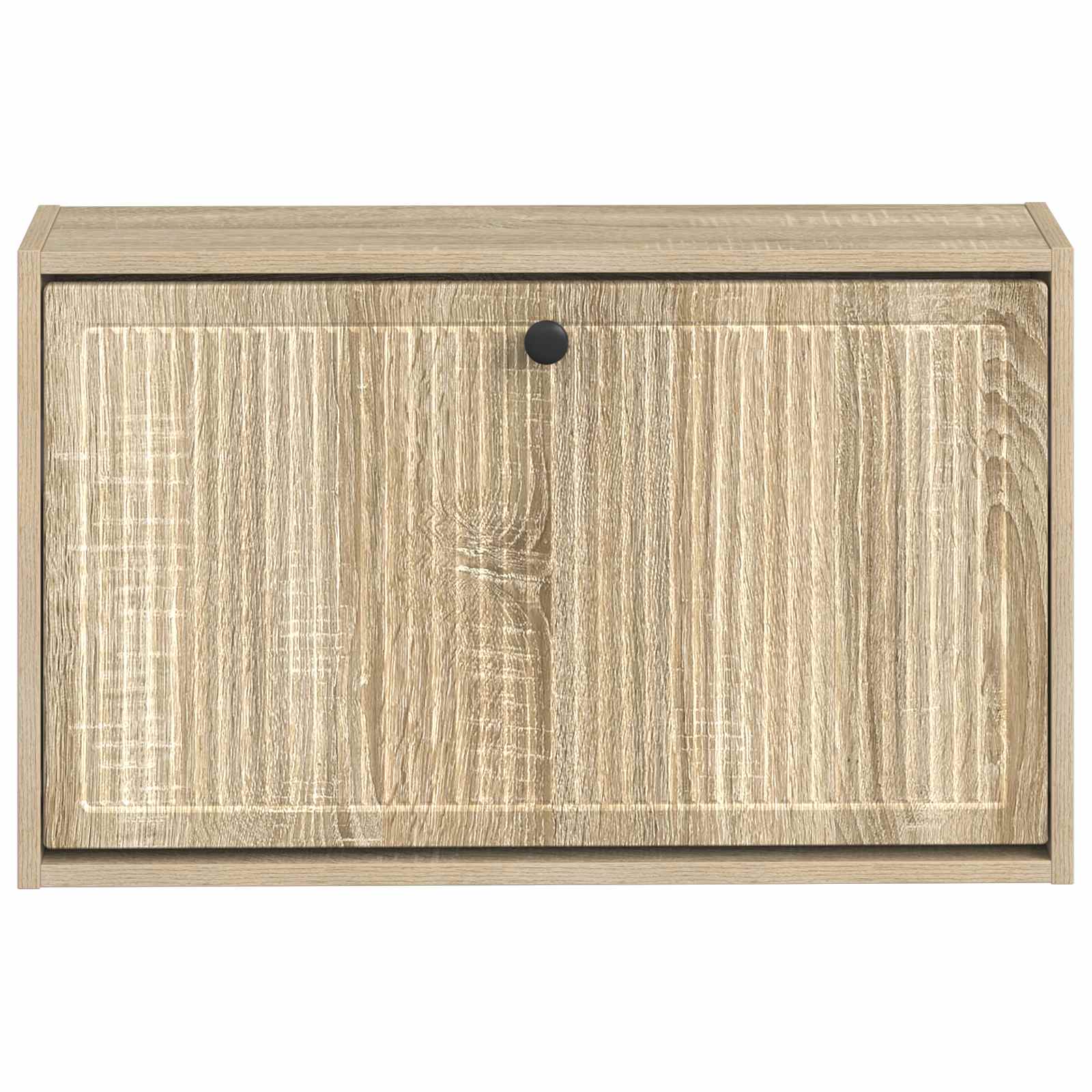 Wandgemonteerde Schoenkast EDE 71 x 17 x 43 cm Bewerkt hout image 3