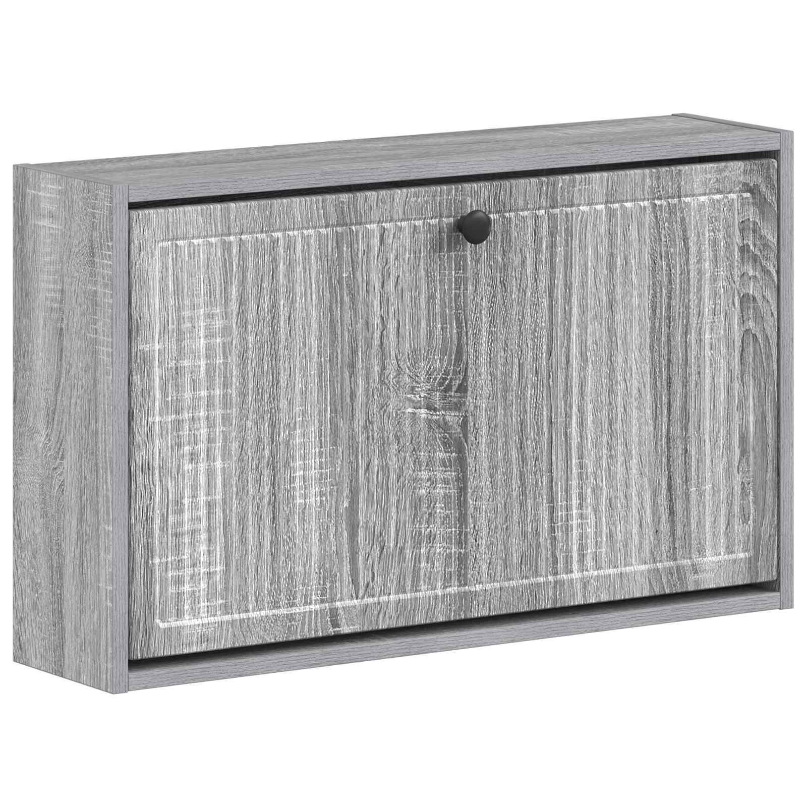 Wandgemonteerde Schoenkast EDE 71 x 17 x 43 cm Bewerkt hout image 1