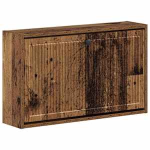 vidaXL Seinale kinnitatav jalan&otilde;ude kapp EDE 71 x 17 x 43 cm Tehispuit