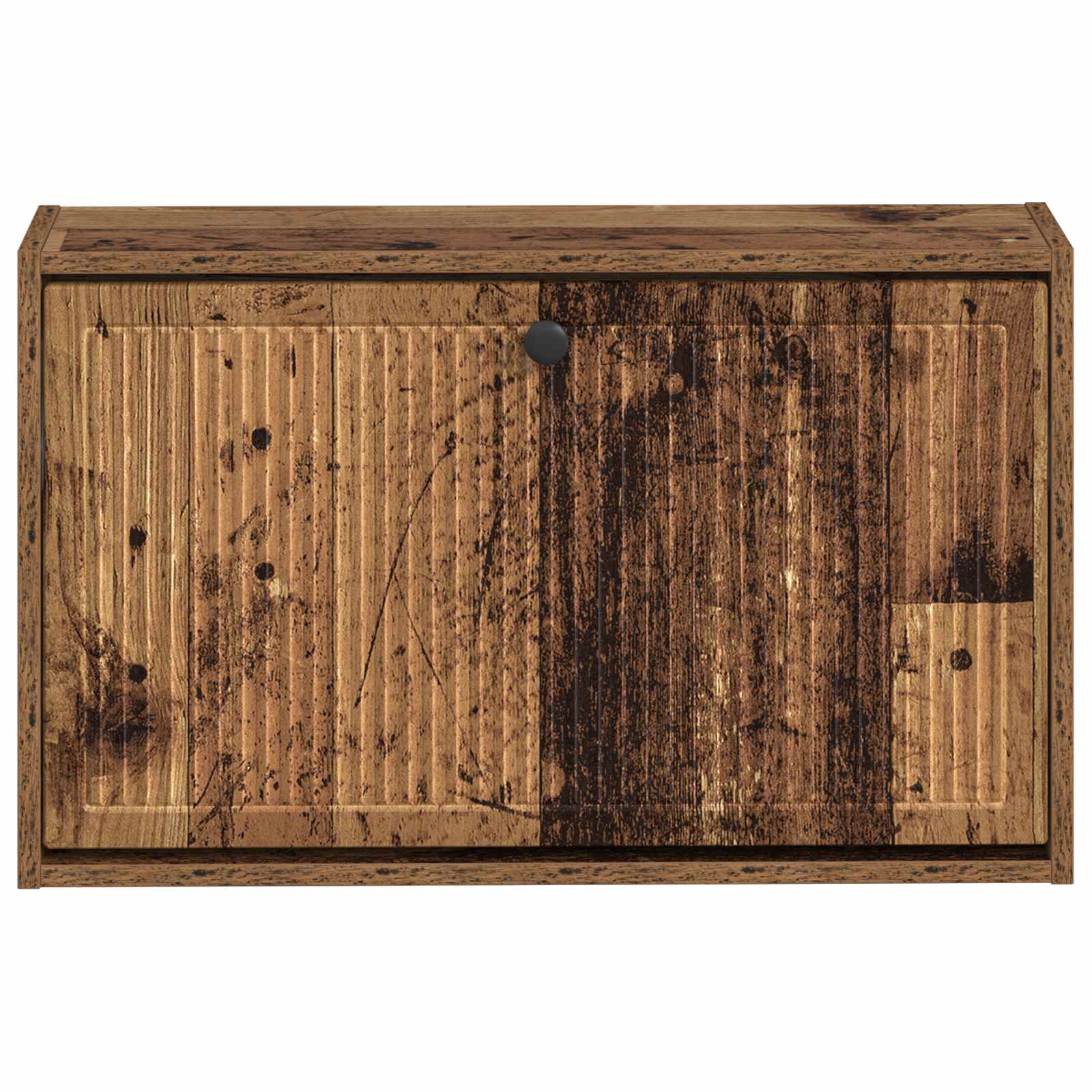 Wandgemonteerde Schoenkast EDE 71 x 17 x 43 cm Bewerkt hout image 3