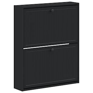 vidaXL Seinale kinnitatav jalan&otilde;ude kapp EDE 71 x 17 x 86 cm Tehispuit