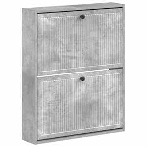 vidaXL Seinale kinnitatav jalan&otilde;ude kapp EDE 71 x 17 x 86 cm Tehispuit